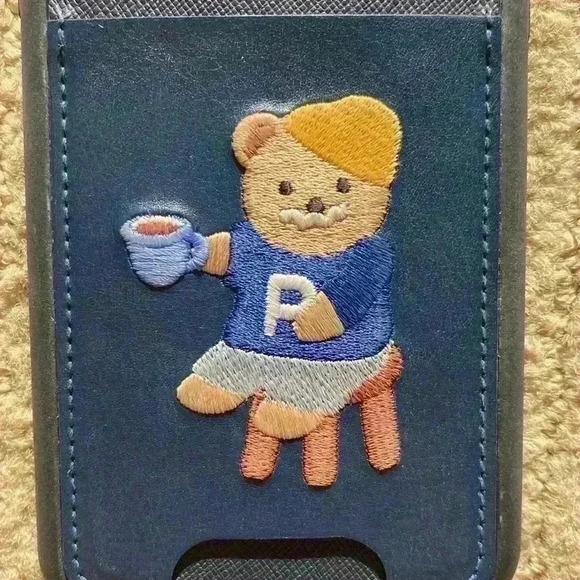 iPhone 11 Pro Phone Case with Bear details, true navy - Picture 5 of 8